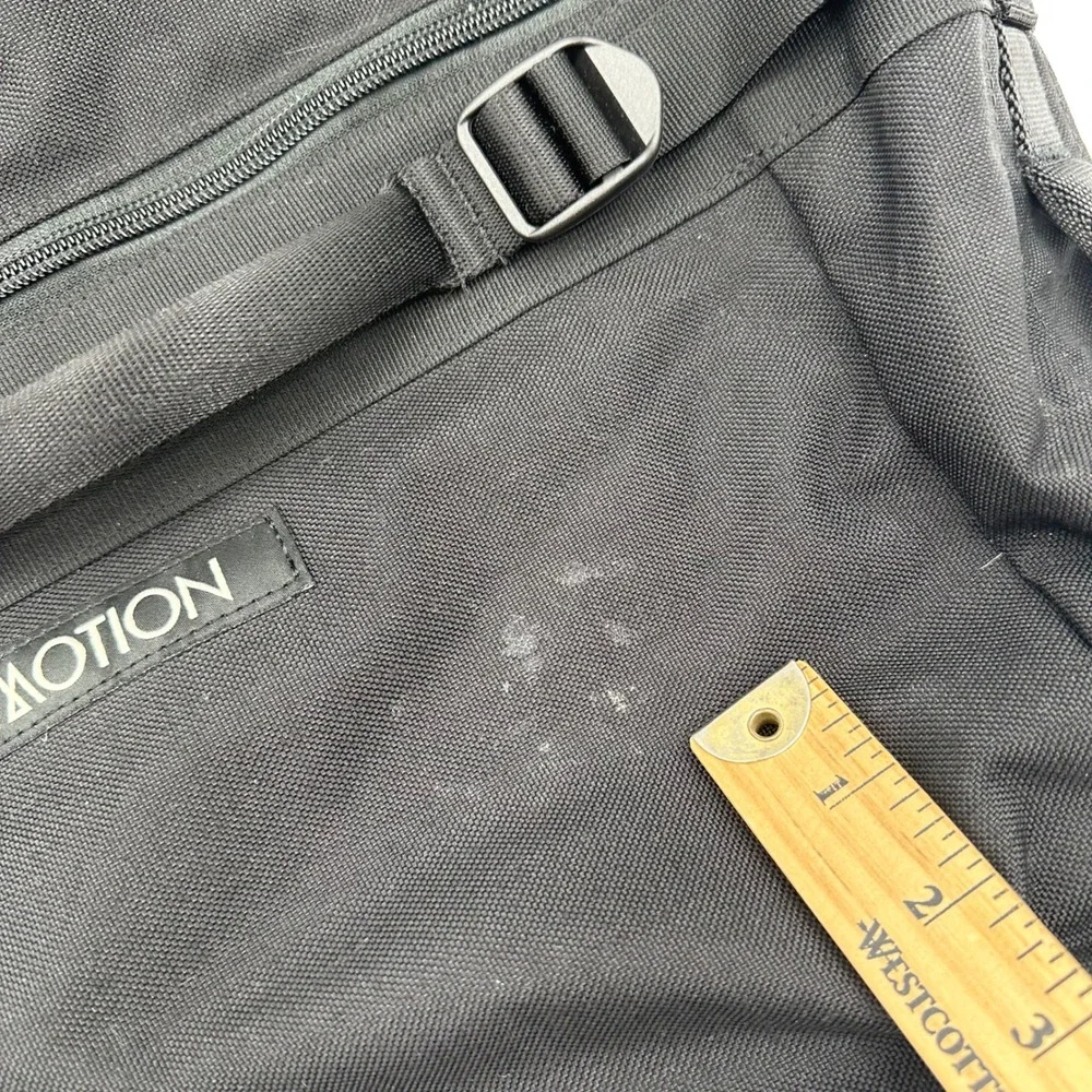 Evolved Motion Black Roll Top Rucking Backpack w/ 2‎ Water Bladders 30L Bag READ